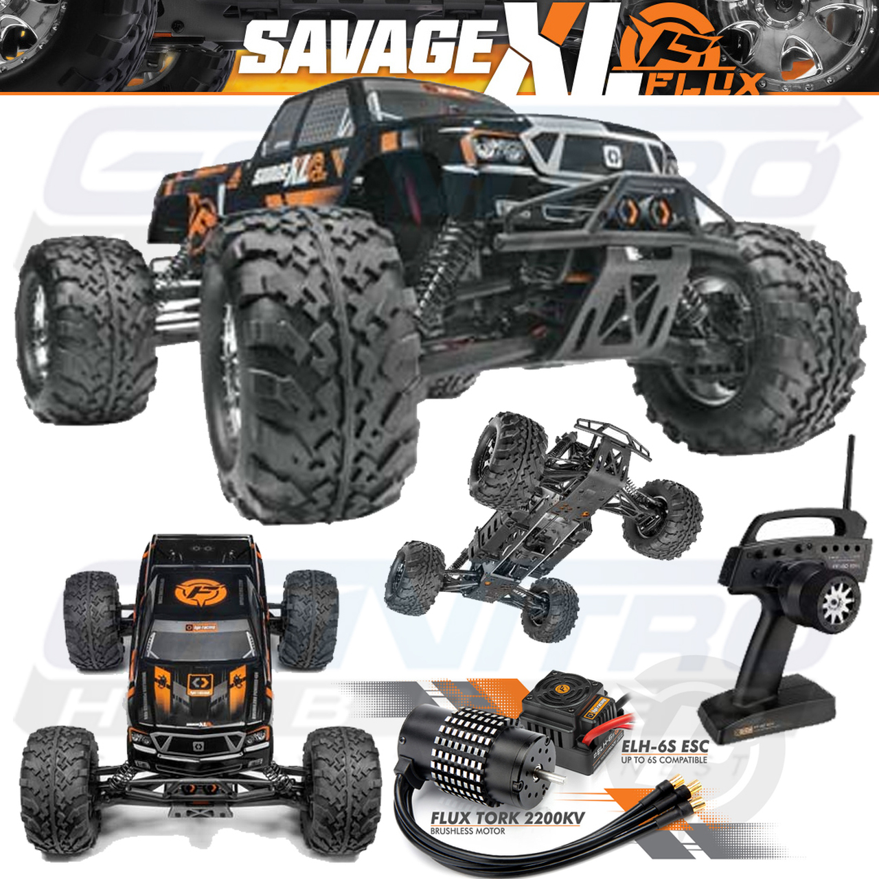 Hpi savage hot sale brushless